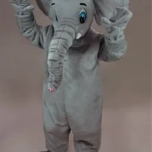 Лидер продаж; Новинка животного Маскоты Серый слон Маскоты костюм персонажа из мультфильма костюм маскарадный костюм для Праздник sw826