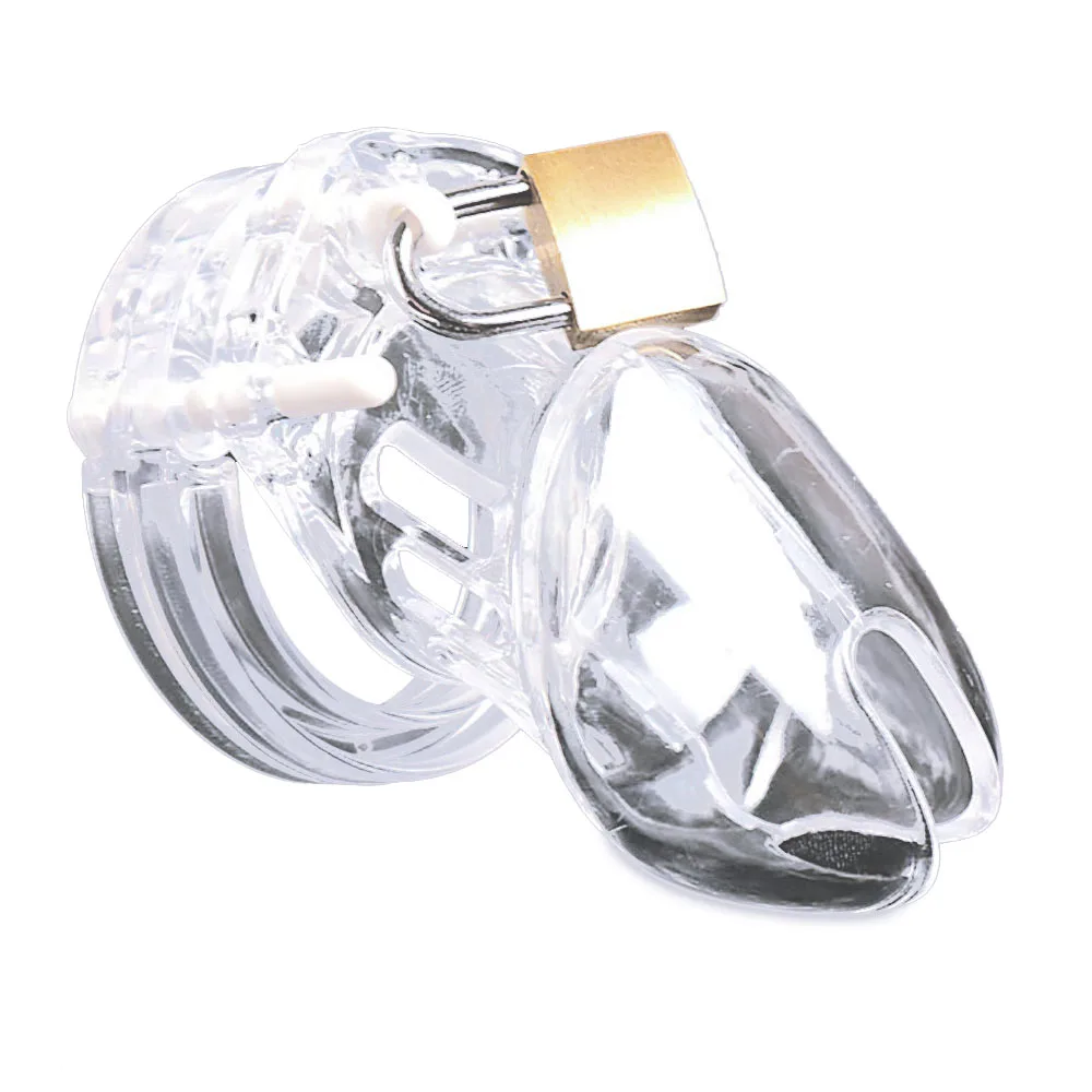 

Hot 7cm Male Chastity Device Bondage Gear Cock Cage with Lock For Valentine's Day