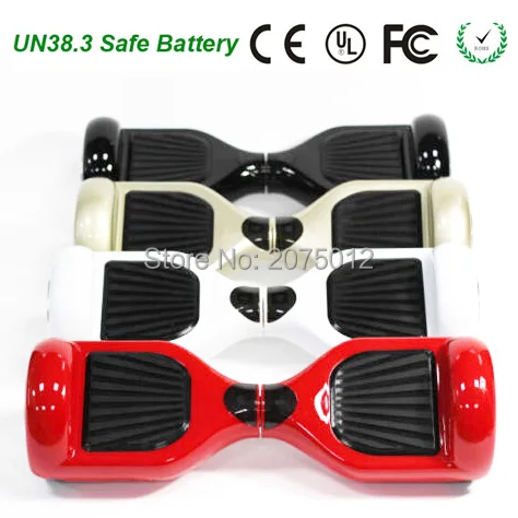 Cheap Export oversea 2 wheel self electric balance scooter hover board electric hoverboard skateboard scratchproof 