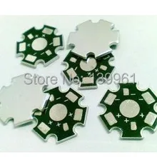 20 мм алюминиевая звезда пластина для 1 Вт 3 Вт 5 Вт высокой мощности Led