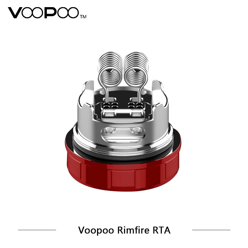 Оригинальный атомайзер Voopoo Rimfire RTA 30 мм Диаметр 5 мл Емкость электронной сигареты