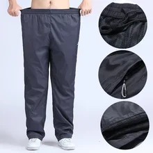 4XL 6XL Men Running Pants font b Fitness b font Plus Size Sport Leggings Elastic Drawstring