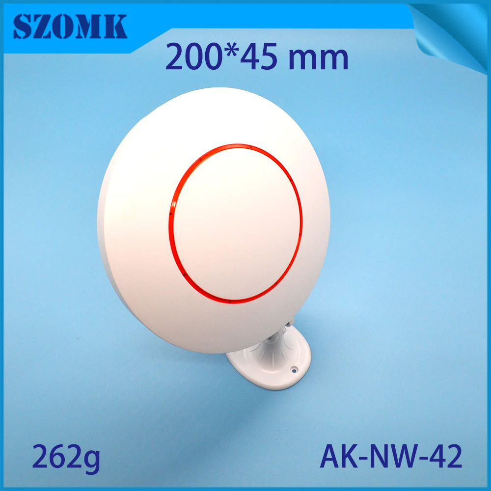 

2018 New design abs plastic electronics junction box wifi net working for circuit board router wall mount project case pcb szomk