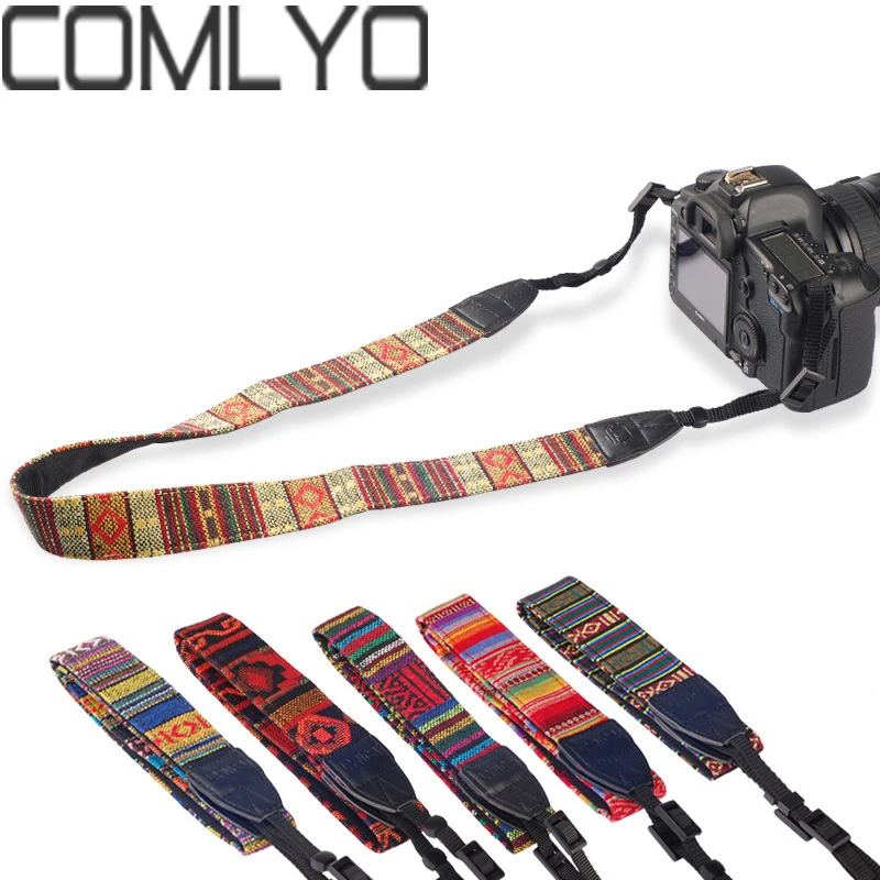 Newest COMLYO Universal Camera Wrist Hand Strap lanyard for Canon Nikon