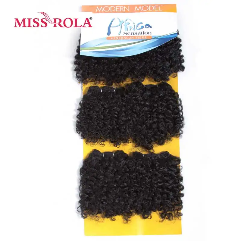 Miss Rola-Tecer cabelo sintético para mulheres, pacotes