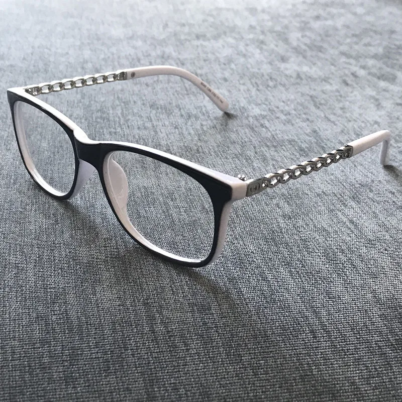 Женские Модные металлические ацетатные оправы для очков очки близорукости Rx