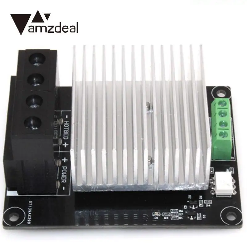 Amzdeal 3d принтеры запчасти нагревательный контроллер МКС MOSFET 30A Поддержка большой ток для тепла кровать/экструдер MOS модуль модули принтера