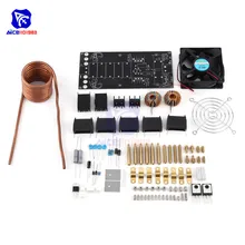 DIY Kit 1000W 12-36V 20A ZVS Tesla Coil индукционная нагревательная плата модуль нагреватель Вентилятор охлаждения