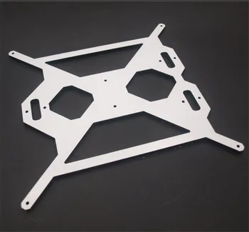 

Funssor Prusa i3 6mm Aluminium composit heated bed carriage tray CNC for Reprap Prusa printer parts Melamine plate