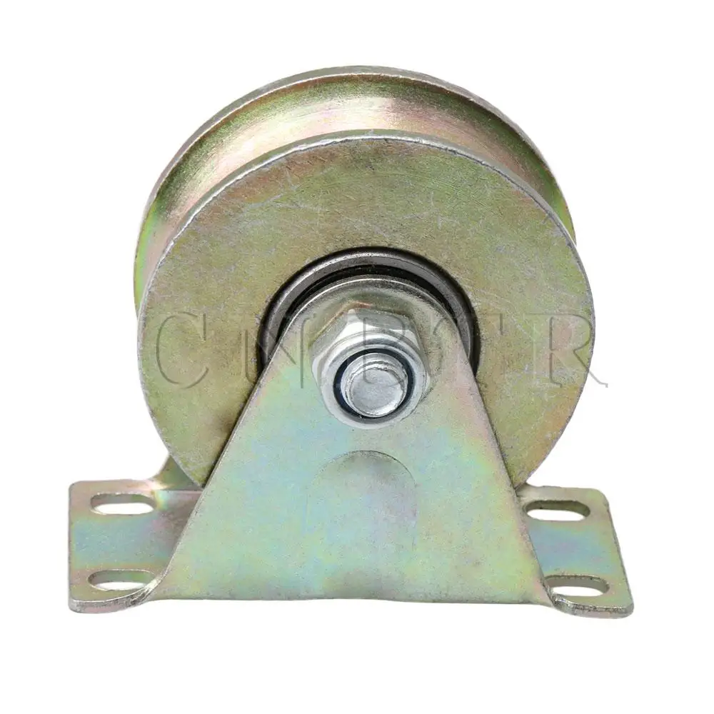 

CNBTR Steel U Type Rigid Caster Wheel Industrial Machines Tool for Assembly Fixtures Racks