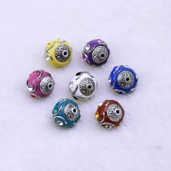 

handmade beaded blending Indonesia beads bracelet accessories pretty girl favorite beads Indonesia jewelry