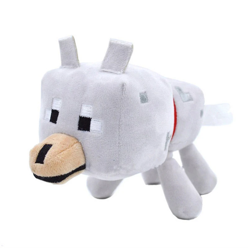 14Pcs/lot Minecraft Toys Anime Figure Enderman Wolf Skeleton Cartoon Game Plush Soft Stuffed Toys for children Christmas Gifts 14Pcs/lot Minecraft Toys Anime Figure Enderman Wolf Skeleton Cartoon Game Plush Soft Stuffed Toys for children Christmas Gifts