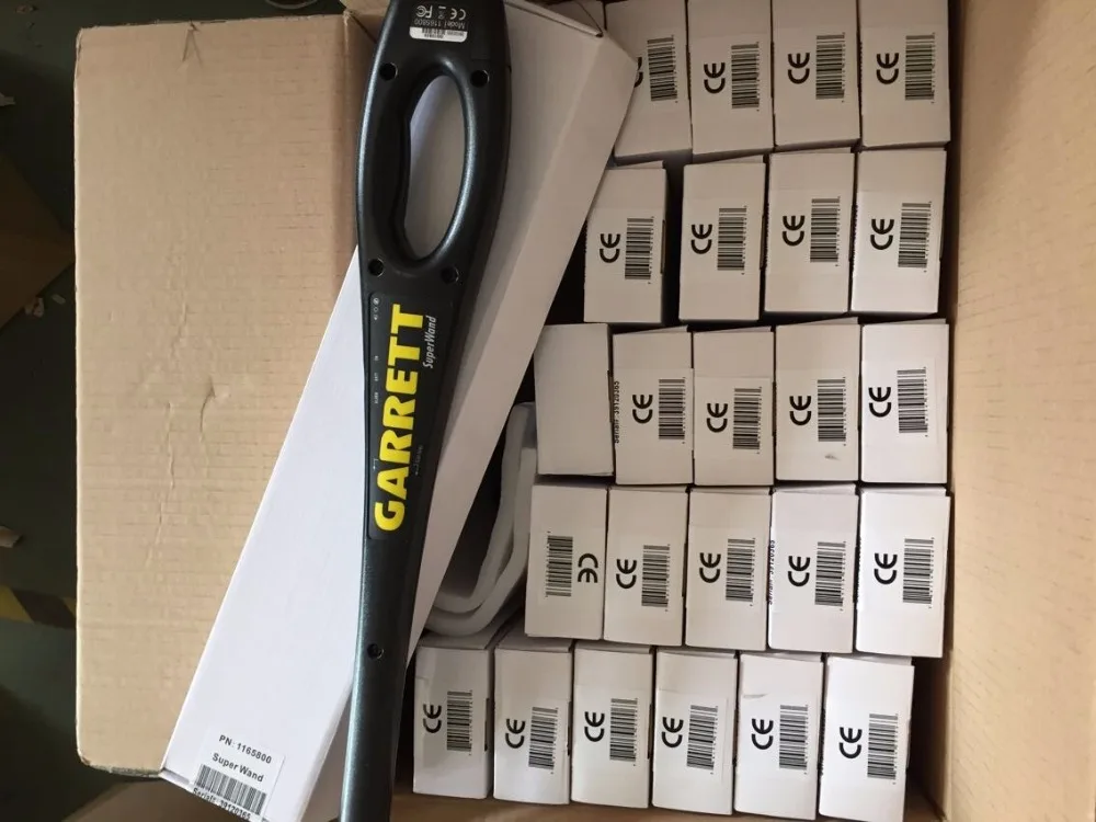 

Garrett Super wand Handheld Metal Detector 360 Metal Detector/Station Security