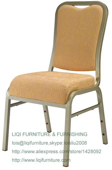 Качественные прочные золотые алюминиевые vip штабелируемые гостиничные стулья LQ-L2041