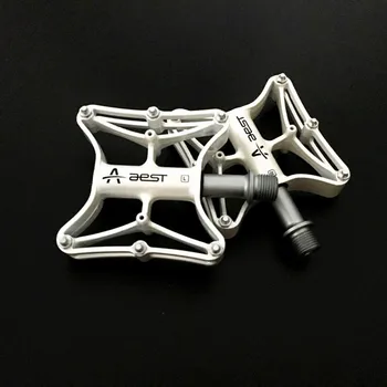 

100% new ultra-light high-quality 4-color mountain bike pedal mtb titanium alloy bicycle pedal 1 free shipping