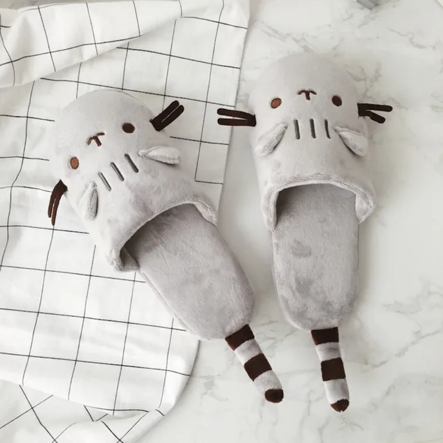 Kawaii Pusheen Eye Mask and Slippers 4