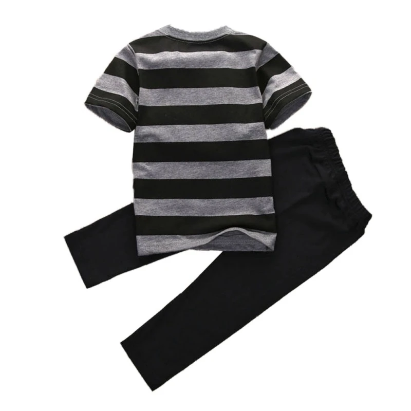 Летние топы блуза рубашка без рукавов с буквенным принтом для маленьких мальчиков+ камуфляжные шорты детские повседневные комплекты одежды