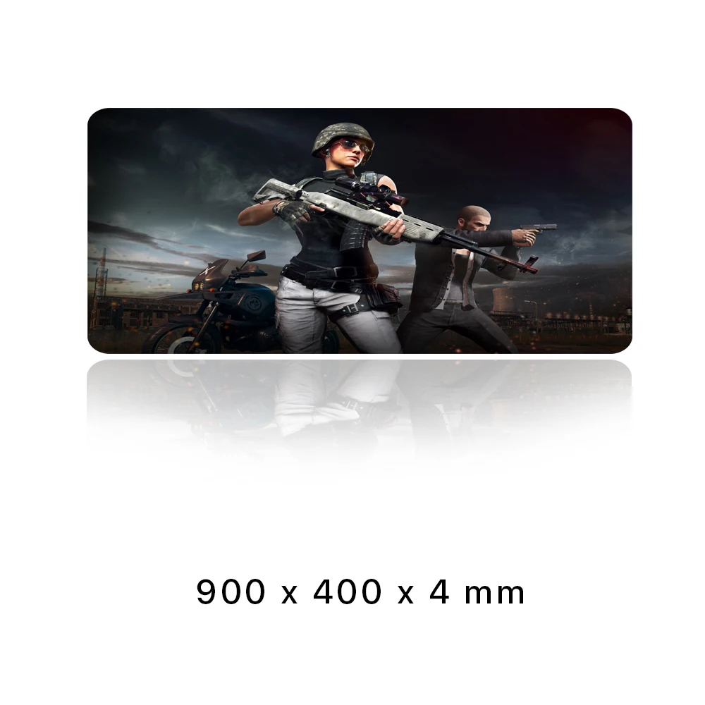 HD 900*400*4 мм большой игровой коврик для мыши Pubg для геймеров, плееров, моющийся, XL, большой размер, компьютерный ПК коврик для мыши для Battlegrounds