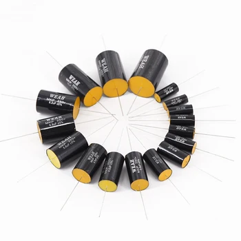 

2pcs 0.22-2.2uF 250V Speaker Frequency Divider Amplifier Crossover Filters Metallized Polypropylene Film Non-Polarity Capacitor