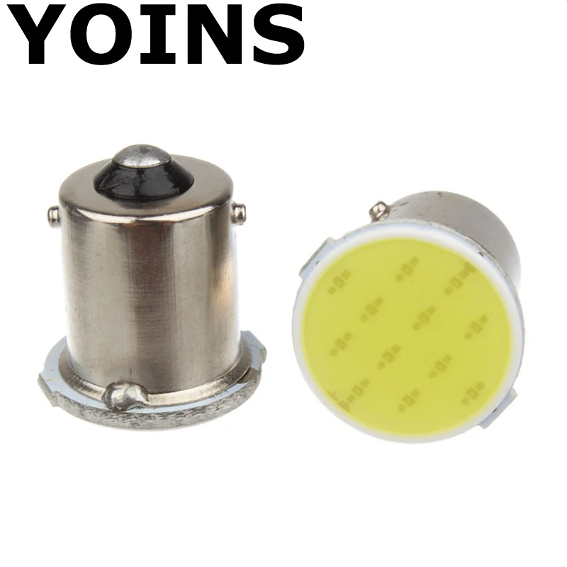 2шт супер белый cob p21w led 12SMD 1156 ba15s 12В лампы RV трейлер грузовик интерьер светильник