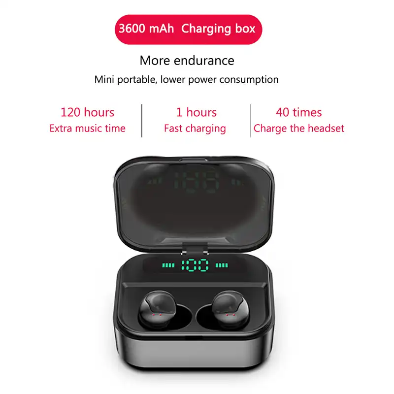 tws true wireless earbuds with power bank