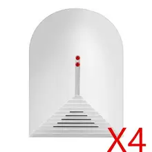 4 шт.) для помещения стеклянный датчик сигнализации Проводная Вибрация детектор PA-456 домашняя охранная сигнализация NC выходное реле Сигнализация Аксессуары