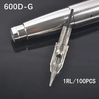 

Permanent Makeup Machine Needles Tattoo Eyebrow Lips Cartridge Needles 1RL 100pcs For Permanent Makeup Machine