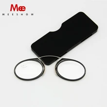 Новое поступление, очки для чтения, зажимы для носа по номеру+ 1,0 до+ 3,5 Портативный SOS кошелек с Чехол дропшиппинг Lesebrillen 6105