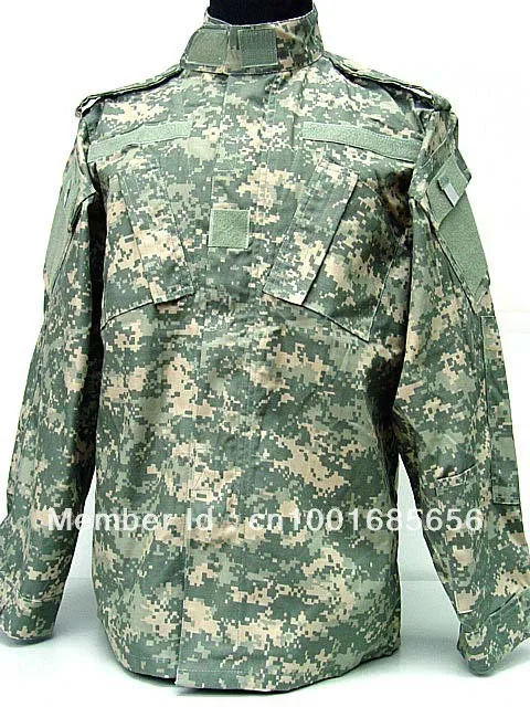 Британский Лесной камуфляж в FG ACU Digital Camo BDU форменная рубашка Брюки для девочек