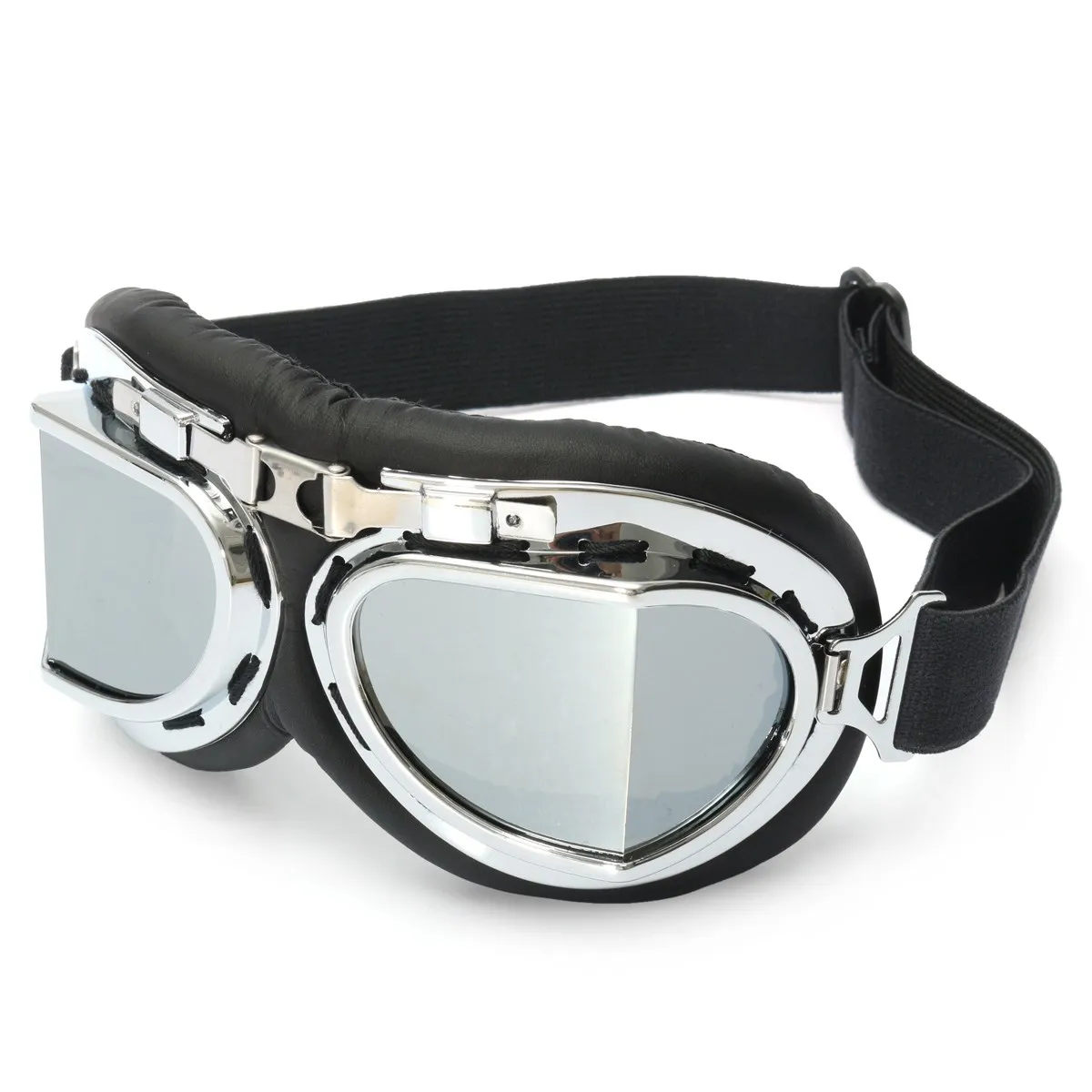 Pilot Motorcycle Sport Ski Clear Goggle Eyewear Scooter Goggle Glasses