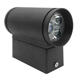 DONWEI Up Down Dual-Head светодиодный 6 Вт светодиодный настенный светильник внутреннее украшение простой стиль алюминиевый настенный светильник