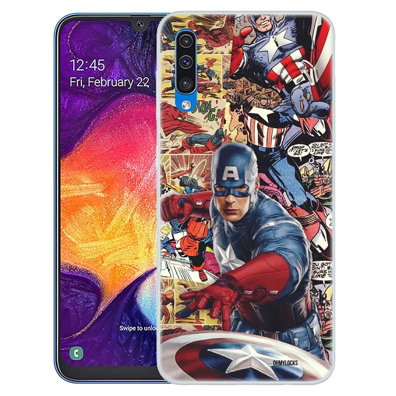 Твердый чехол для телефона Lavaza с человеком пауком Marvel том Холланд Samsung Galaxy A20E M40 M30