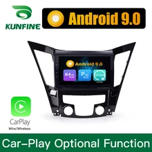 Android 9,0 Ram 4G Rom 64G PX6 Cortex A72 автомобильный DVD gps мультимедийный плеер стерео для hyundai Sonata 2011 2012 2013 2.0L радио