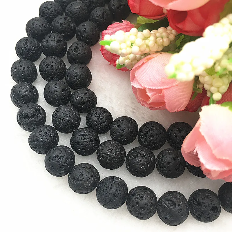 

Wholesale 6/8/10mm Natural Stone Beads Round Stone Beads for Jewelry Making DIY Bracelet Accessories #35