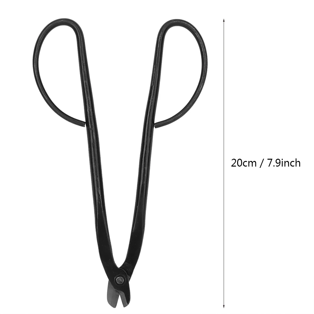 ANENG 200 мм черные высокоуглеродистые стальные садовые ножницы для обрезки толстых ветвей ножницы для бонсая инструменты