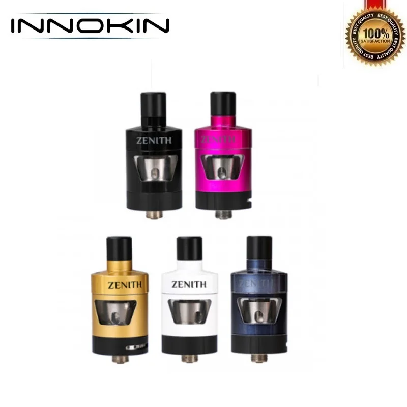 

Original Innokin Zenith D22 Vape Tank 3ml Electronic Cigarette Atomizer 22mm with Plexus Z Coil for Box MoD Vs Zenith MTL Tanks