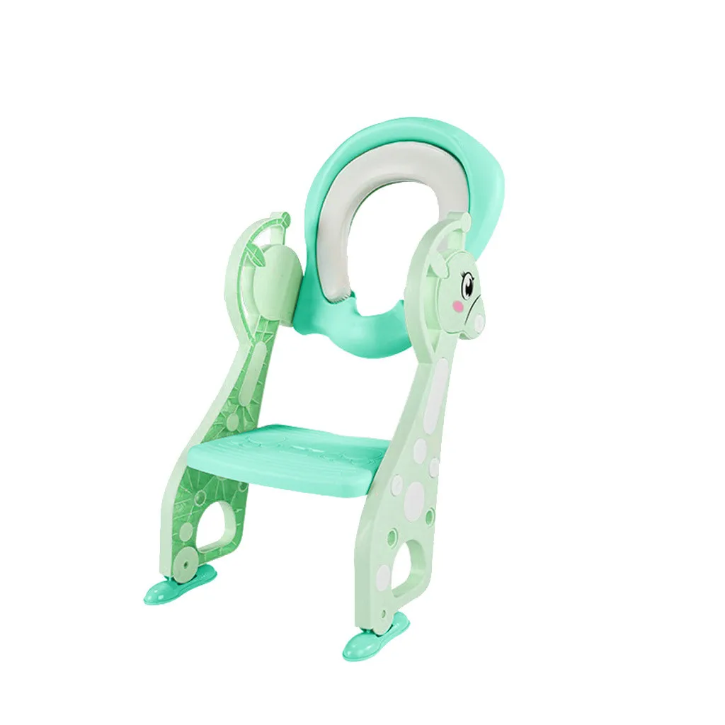 Детское сиденье для унитаза для мальчиков и девочек, детское портативное кольцо для унитаза с оленем, детское складное кресло для путешествий на открытом воздухе