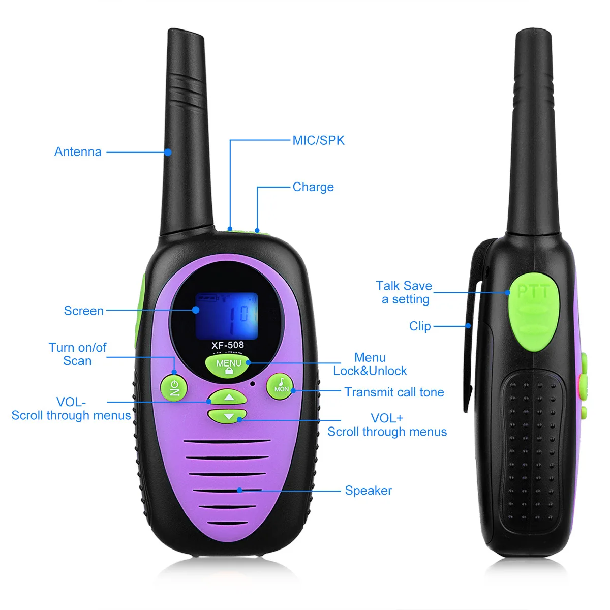 Portátil do Brinquedo das Crianças Conveniente para a Comunicação Juguetes para ni os Walkie-talkie Juguetes para ni os 0.5 w é 5 Cheap Walkie Talkies de brinquedo