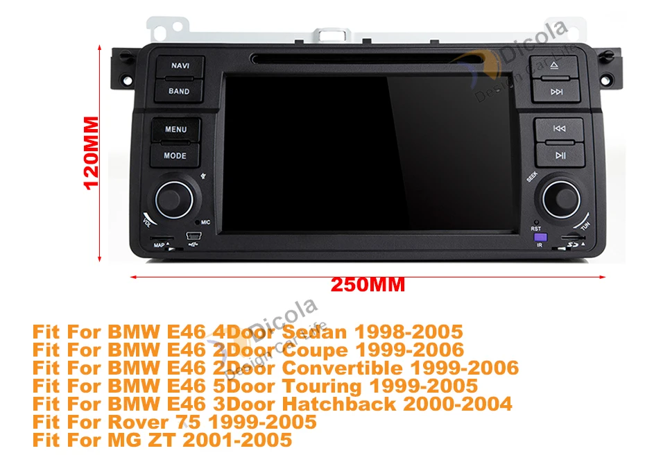 Best 4G+64G PX5 Android 9.0 One Din Car DVD Player for BMW E46 M3 Land Rover 75 3 Series Car stereo Radio BT Wifi GPS Navigation 0 Best 4G+64G PX5 Android 9.0 One Din Car DVD Player for BMW E46 M3 Land Rover 75 3 Series Car stereo Radio BT Wifi GPS Navigation 0
