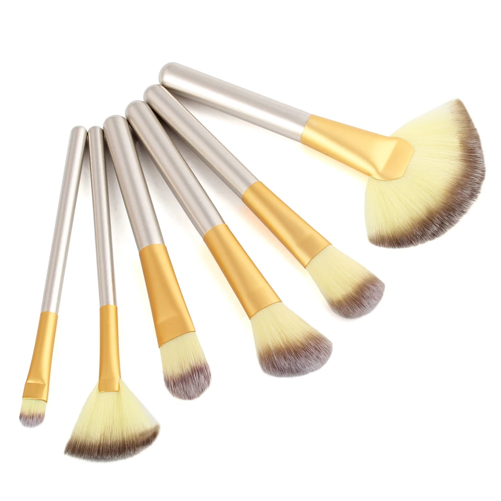 24 pcsset Professional Makeup Brushes Eyeshadow Lip Concealer Powder Foundation Brush Set Kit Cosmetic Tool with Leather Case (11)