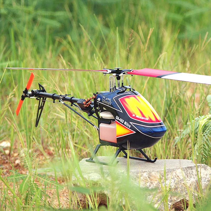 480N Hybrid Fuel RC Nitro Helicopter KIT Aircraft RC Nitro/480N Frame