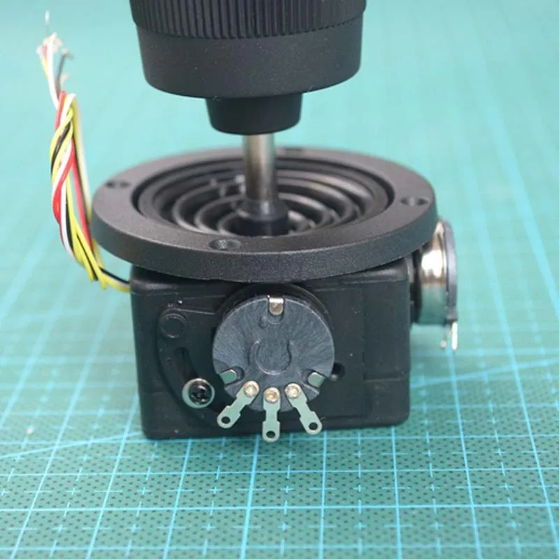 eixos 3d interruptor de botão giratório industrial do manche