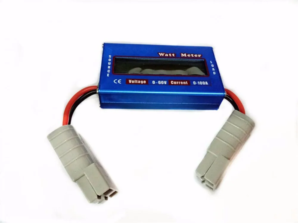 

1 PCS New Digital LCD For DC 60V 100A Balance Voltage RC Battery Power Analyzer LCD Watt Meter