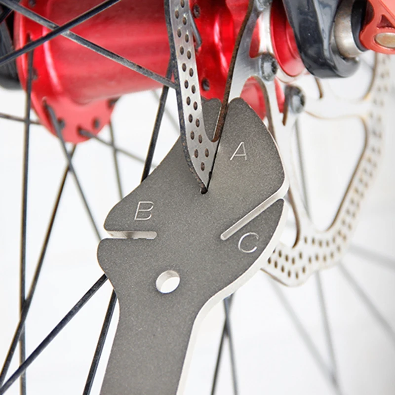 Велосипед ручной Mtb велосипеда дисковый тормоз ротора сплющивающий инструмент для велосипедного Тормоза Дисковый контроллер инструмент для установки на трубу велосипедного ремонта слишком