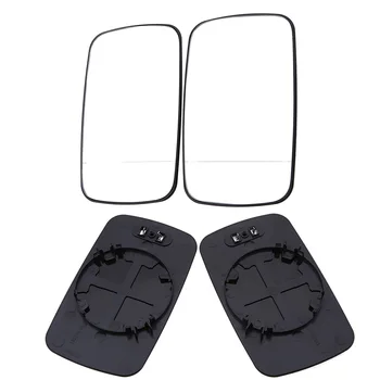 

POSSBAY Car-styling White Left/Right For BMW E46 4 Door 1998-2006 Mirror Heated Glasses Rear View Lens