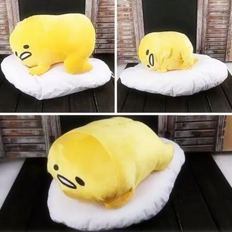 Gudetama ленивые яйца jun яичный желток брат большая кукла подушка ленивые шары мягкая игрушка для Рождественский подарок