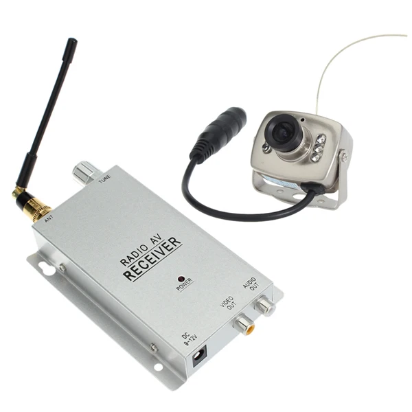 Safurance 1 2G Wireless Camera Kit Radio AV Receiver With