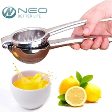 Neo heavy duty edelstahl lemon squeezer design kaltpresse saftpresse für zitronen und limetten manuelle entsafter presse zitruspresse