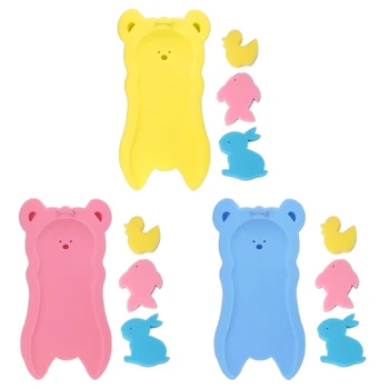 

Fashion Soft Newborn Anti-slip Sponge Pad Baby Bath Tub Bathing Pad Infant Shower Baby Lovley