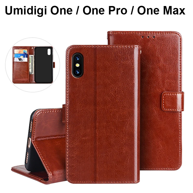 Роскошный чехол кошелек из искусственной кожи для UMI UMIDIGI One Pro силиконовый Max